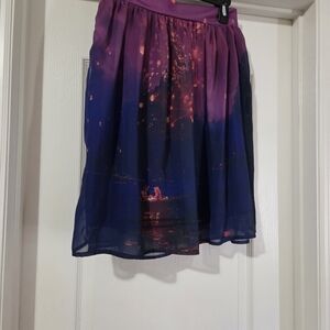 Hot Topic Skirt With Scene From Tangled
